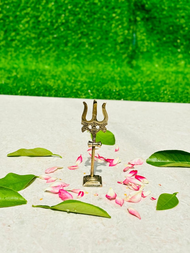 2 Inch Shivling Trishul