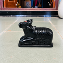 5 Inch Black Nandi for Shivling | Sacred Nandi Maharaj Idol for Home Temple & Shiva Worship